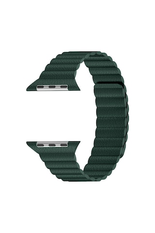 Apple Uyumlu Watch 44 MM Deri Loop Kordon 44 MM Kayış Seri 6