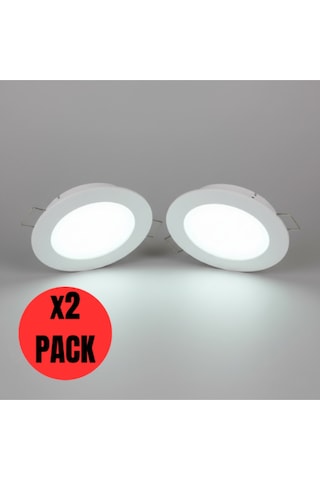 Kls923 2 Adet Smd Ledli Spot 6w / 425 Lm / 6500k Beyaz