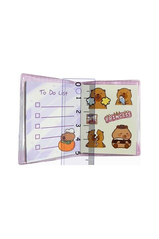 Capybara Mini Sulu Sticker Defter 2'li Diğer