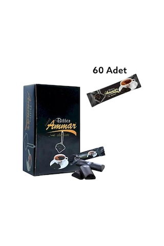 Mahmood Coffe 2si1 Arada 6 Gr 40 Adet Ve Ammar Bitter Çikolata 7 Gr 60 Adet 2 Li Set