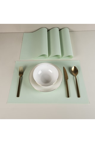 Maxstyle Harmony Moss 4 Parça Amerikan Servis Seti 30x45 Cm Renkli