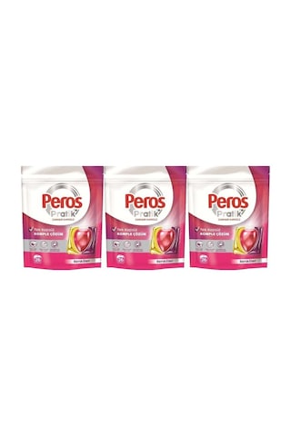 Peros Pratik Matik Çamaşır Deterjanı Kapsülü - Tableti 78 Adet Renkliler 3pk 26 420 G