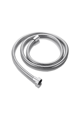 Kustar Yüksek Kaliteli Örgülü Spiralli Banyo Duş Hortumu 1,5 Metre Gri