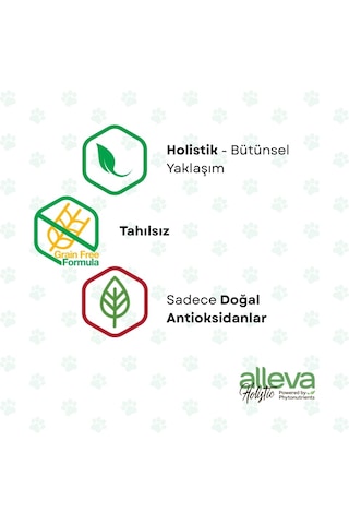 Alleva Holistik Tavuk & Ördek Tahılsız Yetişkin & Kısırlaştırılmış Kedi Maması 400 G