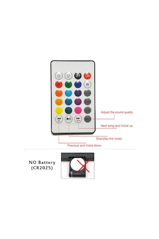 Akıllı Rgb Bluetooth Hoparlör Led Ampul