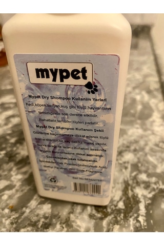 Köpek Kedi Tavşan &tüylü Hayvan Kuru Şampuanı