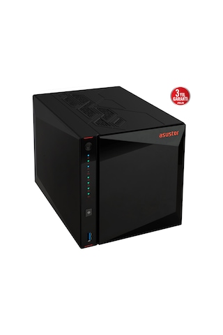 Asustor 4diskli Celeron N5105 Qc-16gb Ram-2-2.5gbe Nas Server As5404t 47911