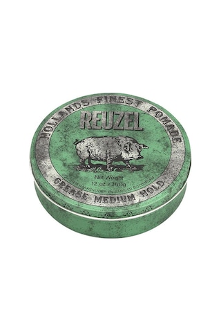 Reuzel Green Pomade Grease Kalın Telli ve Kıvırcık Saçlar İçin Şekillendirici Wax 340 G