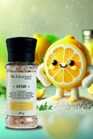 Limonlu Deniz Tuzu Zeus 165g