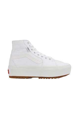 Tommy Hilfiger Filmore Hi Tapered Platform St Kadın Beyaz Spor Ayakkabı - Vn0a5jlg
