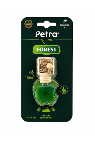 Petra Spring Forest 8 Ml Ahşap Kapaklı Cam Şişe Araç Kokusu Araç İçi Hava Ferahlatıcı Lüks Oto Kokusu Cam Şişe Araba Kokusu , Otomobil Aksesuarı Otomobil İç Mekân Kokusu, Araç Kokusu, Oto Kokusu, Araç İçi Koku Araç Ortam Kokusu
