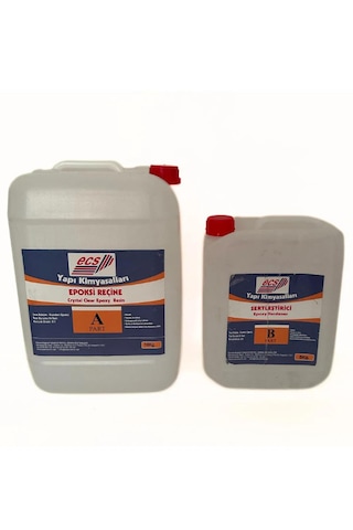 Süper Şeffaf Epoksi Reçine 10kg+ 5 Kg