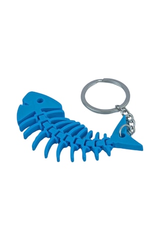 3d Haraketli Balık Anahtarlık - Mavi 3d Haraketli Balık Anahtarlık - Mavi