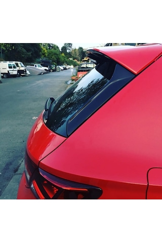 Seat Leon Mk3 Spoiler Çıtası / Arka Cam Çıtası Piano Black Boyalı