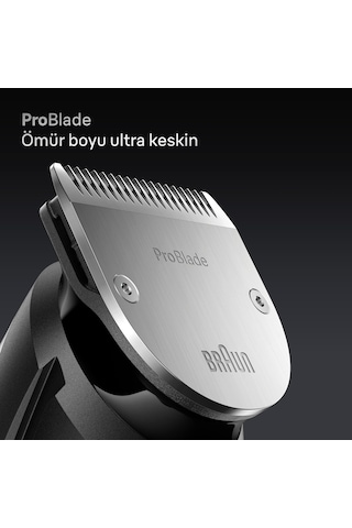 Braun Sakal Düzeltici Series 7, +10 Berber Ekipmanları, 40 Uzunlu