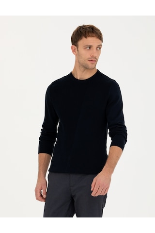 Pierre Cardin Erkek Lacivert Triko Kazak 50281823-vr033 Lacivert