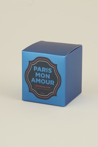 Karaca Home Pop Art Koleksiyonu Paris Mon Amour Orange Bloom Kokulu Mum Mavi