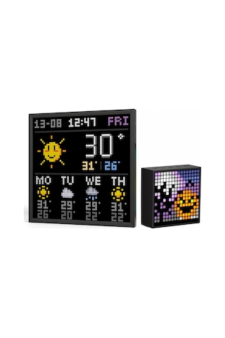 Divoom Timebox Evo Bluetooth Hoparlör + Pixoo-64 Led Ekran Seti