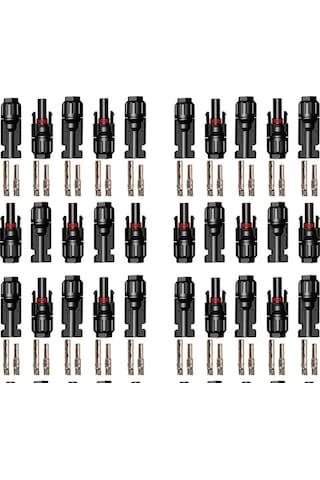 Mc4 Konnektör 100 Set - Güneş Paneli̇ Solar Panel Konnektör