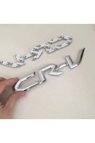 Adet 3d Abs Yüksek Kaliteli Crv Cr-v Araba Harf Amblemi Arka Bagaj Kapağı Çıkartmaları Rozet Çıkartması Araba Şekillendirme Aksesuarları - Hk714