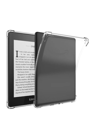 Amazon Kindle 12.nesil 7 Paperwhite E Kitap Okuyucu Şeffaf Kılıf
