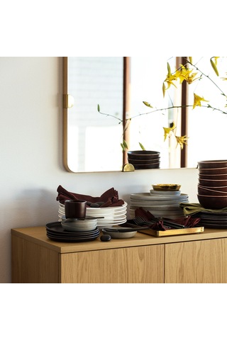 Ikea Stockholm 2025 Tabak Seti 26 Cm 2'li Siyah