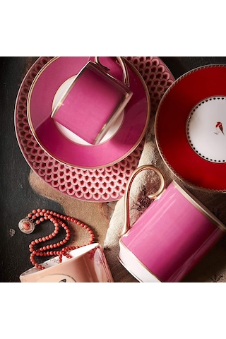 Pembe Porselen Kupa 250 Ml