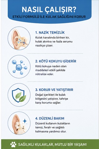 Artero Aurigel Köpekler İçin Kulak Temizleme Jeli 100 Ml