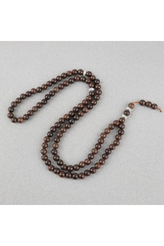 Yılan Ağacı 99luk Küre Kesim 8mm Namaz Tesbihi Kahverengi