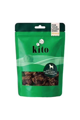 Kito Dana Akciğer Küp Atıştırmalık Köpek Ödül Maması%100 Doğal, Glutensiz, Organik 100 Gr Dog Treat