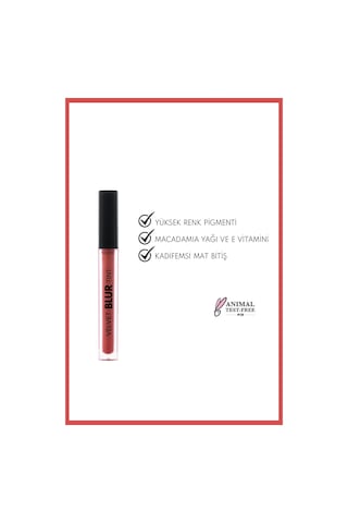 Note Cosmetics Velvet Blur Tint Kadife Bitişli Nemlendirici Mat Ruj - 01 Velvet Nude - Nude