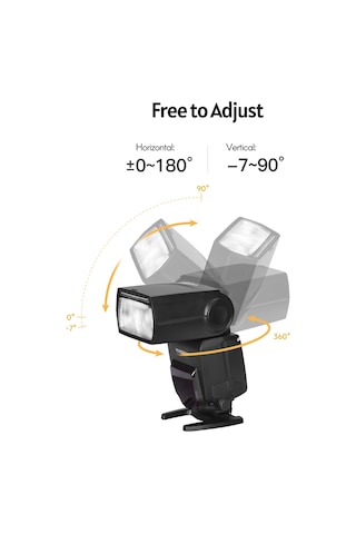 Yongnuo Yn685 Iı C Dahili Alıcılı Canon Uyumlu Hss Ttl Tepe Flaşı