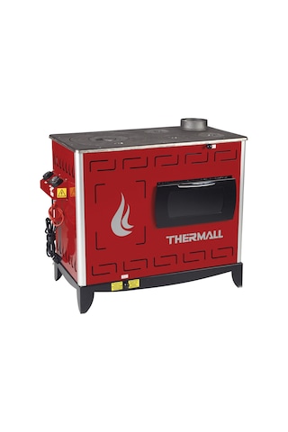 Thermall T-20 Ks Kuzine Kovalı Kalorifer Soba-20.000 Kcal-23.2 Kw