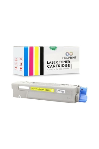 Proprint Oki Uyumlu C612-46507517 Sarı Toner - C612Dn
