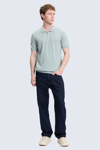 Hatemoğlu Yeşil Regular Fit Polo Yaka Pamuklu Tişört