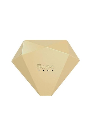 Skycity 48w Pırlanta Şekilli Uv Led Tırnak Kurutma Lambası - 30 Led, 3 Zamanlayıcı, Otomatik Sensörlü Manikür-pedikür Aleti Şampanya Altın