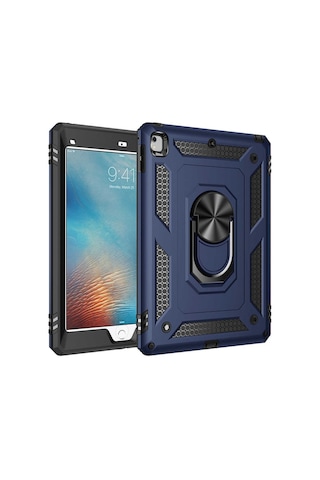 Lexroo Apple Apple iPad Uyumlu 9.7 2018 6.nesil Kılıf Tablet Vega Kılıf - Mavi