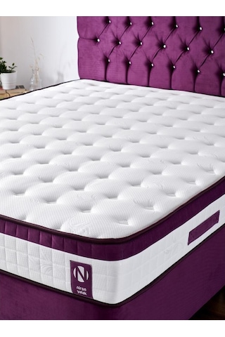 Nironyatak Niron Violet 90X190 Tek Kişilik Gizli Pedli Yatak Full Ortopedik