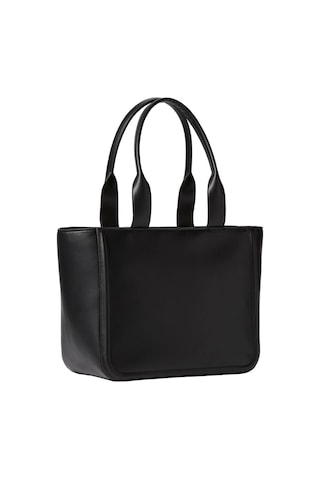 Calvin Klein Kadın Bold Ck Orta Tote Çanta-14543 Siyah