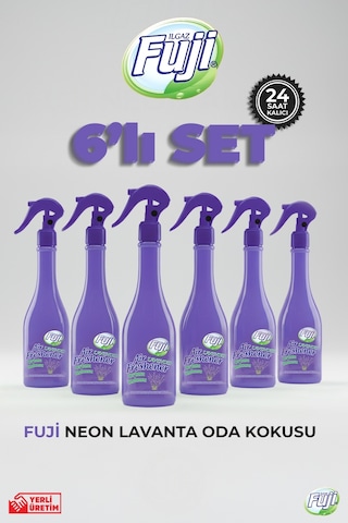 Fuji Neon Air Lavanta Oda Kokusu 6 x 400 ML