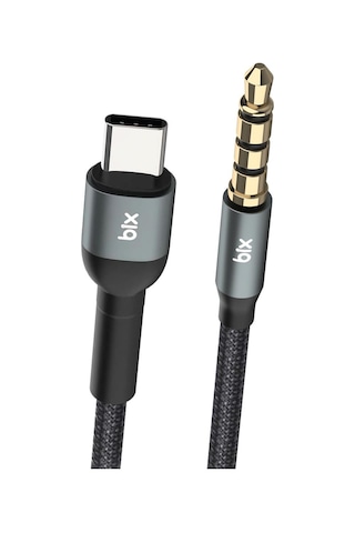 Bix Type-c 3.5mm Aux Hi-fi Ses Kablosu 1.5 Metre