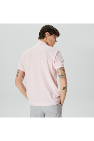 Lacoste Erkek Klasik Pike Kumaş Polo T-shirt Açık Pembe