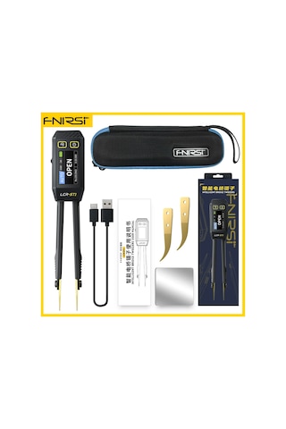 Fnırsı Lcr-st1 Akıllı Cımbız Lcr Smd Esr Mini Test Cihazı Direnç Kapasite Lcr-st1-bag