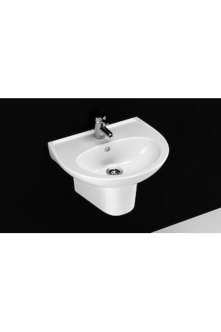 Turavit Polo Yarım Ayak Lavabo 45 x 55