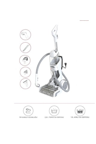 Torima DHY-1000 800 W Halı Ve Koltuk Yıkama Temizleme Leke Çıkartma Makinesi