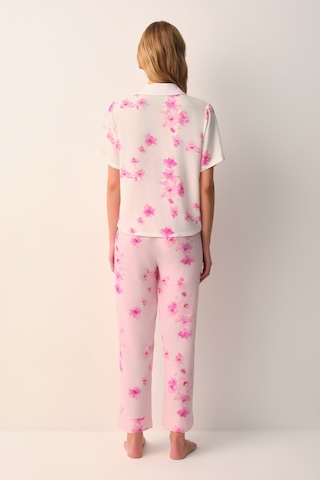 Suwen Serena Gömlek Yaka Pijama Takımı Sh26524660b334 Pembe
