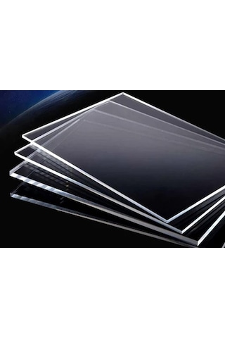 Şeffaf Akrilik Mika Pleksi Levha 2.8 X 300 X 300 Mm