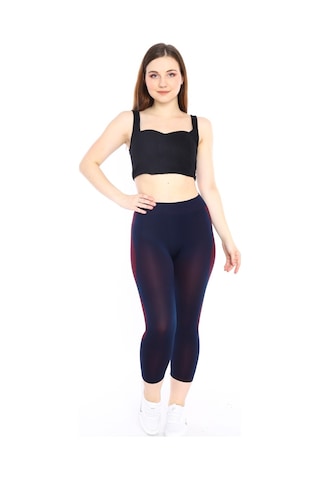Escetic Kadın Spor Royal Kısa Tayt, Yumuşak Kumaş-4305 - Xs/s