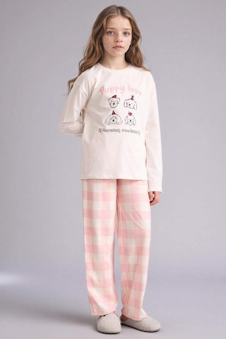 Defacto %100 Pamuklu 2'li Pijama Takımı Kız Çocuk H0102A826SP