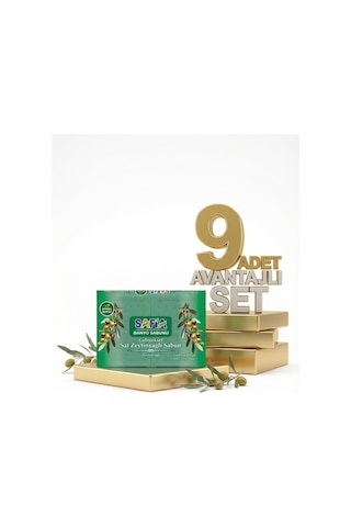 Safia Zeytinyağlı Banyo Sabunu 9x600 Gr Zeytinyağı